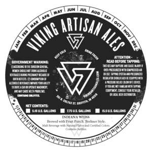 Viking Artisan Ales Indiana Weiss May 2020