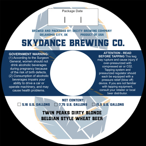 Skydance Brewing Co. Twin Peaks Dirty Blonde May 2020