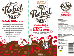 Rebel Peppermint Mocha Latte May 2020
