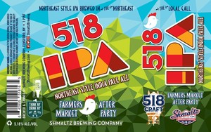 Shmaltz Brewing Company 518 IPA May 2020