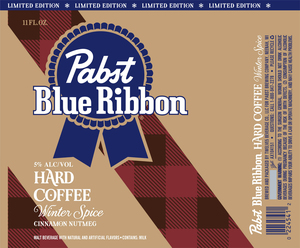 Pabst Blue Ribbon Hard Coffee Winter Spice May 2020