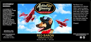 Ashton Brewing Company Red Baron May 2020