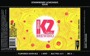 K2 Bros. Brewing Strawberry Lemonade Sour May 2020