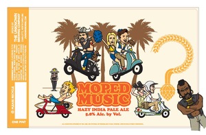 The Unknown Brewing Company LLC Moped Music Hazy India Pale Ale