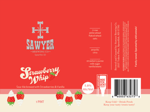 Sawyer Brewing Co Strawberry Whip