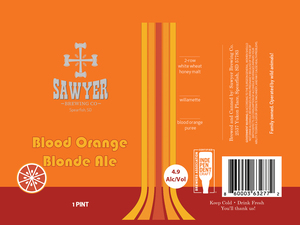 Blood Orange Blonde Ale May 2020