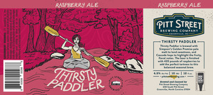 Pitt Street Brewing Company Thirsty Paddler Raspberry Ale May 2020