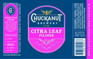 Chuckanut Brewery Citra Leaf Pilsner May 2020
