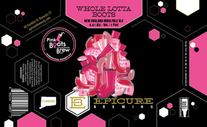 Epicure Brewing Whole Lotta Boots New England India Pale Ale May 2020