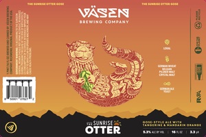 VÄsen Brewing Company The Sunrise Otter