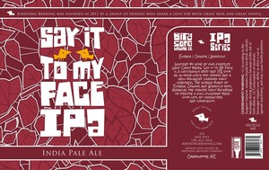 Birdsong Brewing Say It To My Face May 2020