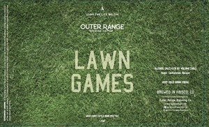 Outer Range Brewing Co Lawn Games