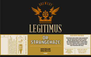Brewery Legitimus Dr. Strangehaze