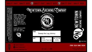 Newtown Brewing Company Sweep The Leg Johnny May 2020