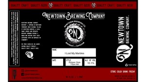 Newtown Brewing Company I Lost My Marbles May 2020