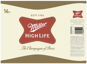 Miller High Life May 2020