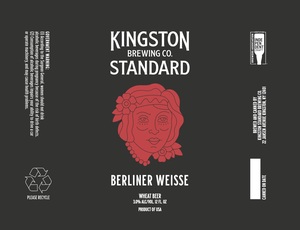 Kingston Standard Brewing Co. Berliner Weisse May 2020