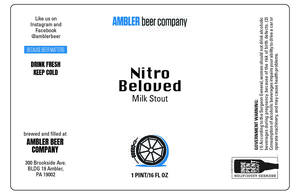 Ambler Beer Company Nitro Beloved Milk Stout May 2020