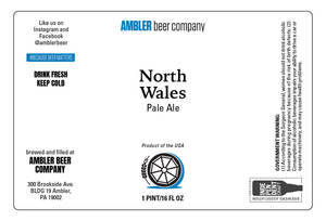 Ambler Beer Company North Wales Pale Ale