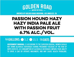 Golden Road Brewing Passion Hound Hazy