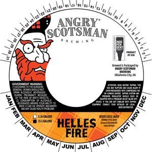 Angry Scotsman Brewing Helles Fire May 2020