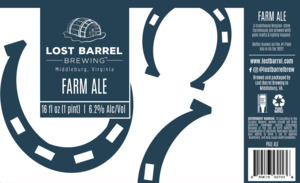Lost Barrel Brewing Farm Ale March 2022