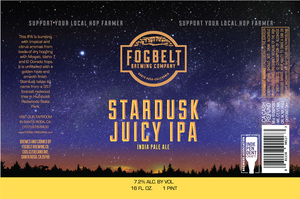 Stardusk Juicy IPA March 2022