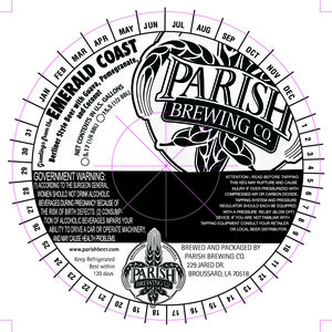 Parish Brewing Co. Greetings From The Emerald Coast