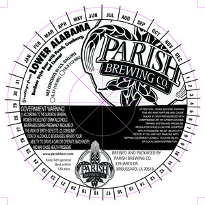 Parish Brewing Co. Greetings From Lower Alabama