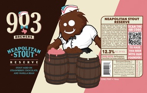 903 Brewers Neapolitan Stout Reserve March 2022