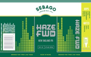 Sebago Brewing Co Haze Fwd March 2022
