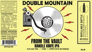 Double Mountain Randle Knife IPA
