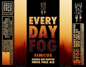 Abomination Brewing Company Every Day Fog March 2022