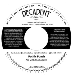 Decadent Ales Pacific Punch March 2022