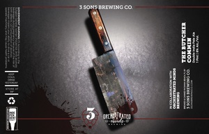 3 Sons Brewing Co. The Butcher Commin March 2022