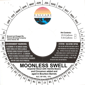 Estuary Brewing Company Moonless Swell March 2022