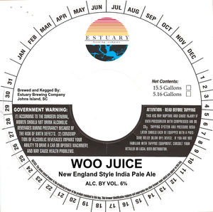 Estuary Brewing Company Woo Juice