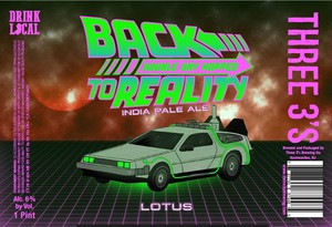 Double Dry Hopped Back To Reality Lotus March 2022