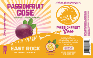 East Rock Brewing Company Passion Fruit Gose