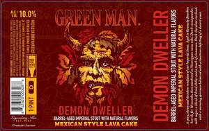 Green Man Demon Dweller Mexican Style Lava Cake