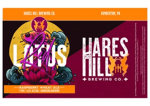 Hares Hill Brewing Company Red Lotus March 2022