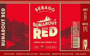 Sebago Brewing Co Runabout Red March 2022