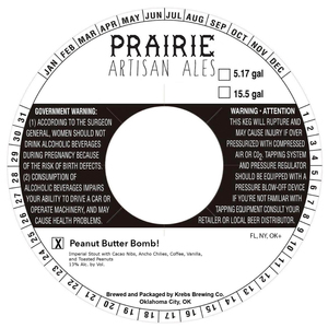 Prairie Artisan Ales Peanut Butter Bomb!