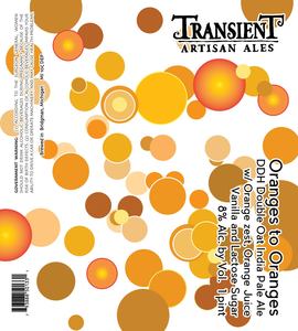 Transient Artisan Ales Oranges To Oranges March 2022