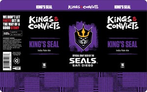 Kings & Convicts Brewing Co. King's Seal March 2022