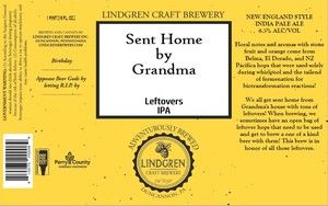 Lindgren Craft Brewery Sent Home By Grandma March 2022