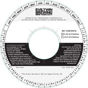 Evil Twin Brewing New York City The Great Northern Barrel Aged Series 28 March 2022