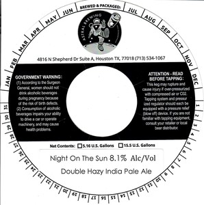 Astral Brewing Night On The Sun