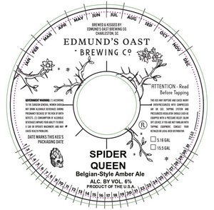 Edmund's Oast Brewing Co. Spider Queen March 2022