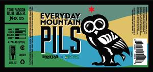 Sanitas Brewing Co. Everyday Mountain Pils March 2022